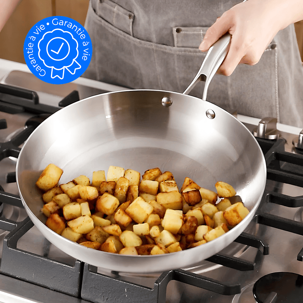 La Poêle Essentielle Inox Premium 26 cm